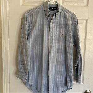 Vintage Ralph Lauren Mens 100% Cotton button up Oxford